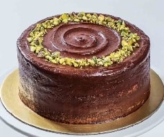 Antep Fıstıklı Çikolatalı Mini Yaş Pasta